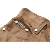Kanye West Sunday Service Pant Embroidered Overalls Zipper Trousers
