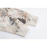 Saint Michael Hoodie Graffiti Heavy Vintage plus Size Hoodie