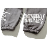 Kanye West Sunday Service Pant EU Heart Vintage Distressed Puff Print Sweatpants