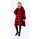 Hoodies Blankets Home Casual Wear Large Size Hooded Sweater Lazy Lambswool Double Layer