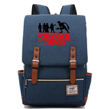 Stranger Things Backpack Cartoon Youth Student Schoolbag Men's and Women's Casual Backpack