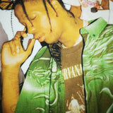 Cactus Jack McDonalds Shirt Hip Hop Character Print Loose round Neck Sweater