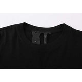 Vlone T Shirts Printed Short Sleeve T-shirt for Men and Women Hip Hop Loose Large V Half Sleeve