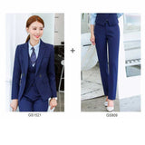 Women Autumn Uniform Designs Formal Style Office Lady Bussiness Attire Work Suit Business Suit Suit Work Clothes Work Clothes