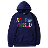 Travis Scott Astroworld Hoodie Spring, Autumn and Winter Men and Women Loose Leisure Sports