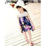 Girl Dress Summer Children's Lace Male Dress Hollow out