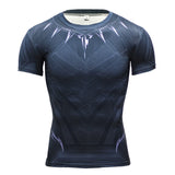 Marvel T Shirt Marvel Short-Sleeved T-shirt Men's Fitness
