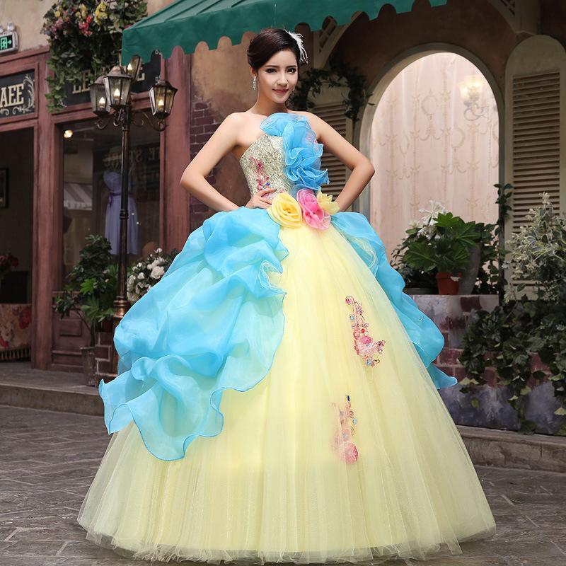 Women's Evening Dress Ball Gown Princess Quinceanera Wedding Dress Evening Dress Wedding Dress Tulle Tutu Dress Women