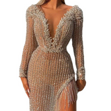 Hot Women in Tight Dresses Women's Dress Formal Dress Slim Fit Sexy Dress