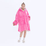 Hoodies Blankets Large Size Home Leisure Lazy Clothes Lambswool