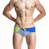 Men Swim Trunks Seaside Swimming Trunks Triangle Swimsuit