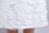 Girl Dress Spring and Autumn Long Sleeve Lapel Flower Cutout Lace Embroidered Dress