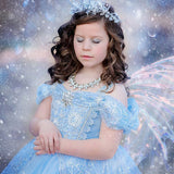 Halloween Frozen Dress Toddler Christmas Dress Frozen Long Sleeve Children's Clothing Performance Dress