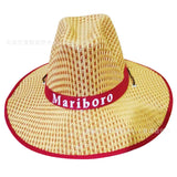 Cowgirl Hats Men's Hat Outdoor Men's Sunhat Women's Straw Hat Summer Hat