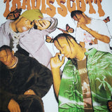 Cactus Jack McDonalds Shirt Hip Hop Character Print Loose round Neck Sweater