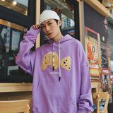 Palm Angels Hoodie Broken Bear Embroidered Hoodie Men's Coat