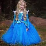 Halloween Frozen Dress Toddler Christmas Dress Frozen Long Sleeve Children's Clothing Performance Dress