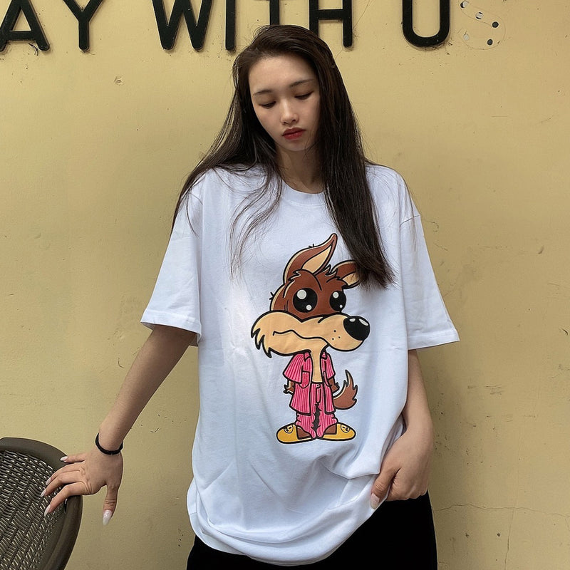 Drew House Drew Short Sleeve Printed Loose round Neck High Street T-shirt Men