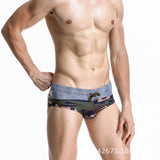 Men Swim Trunks Men's Triangle Swimming Trunks