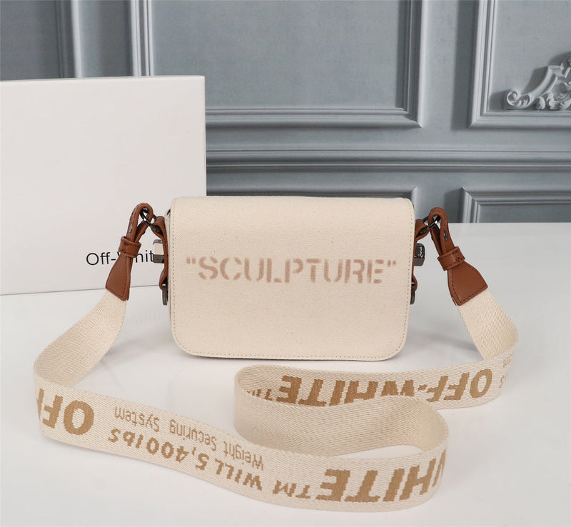 Off White Bag Casual Outdoor Convenient Tote Bag