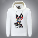 Dsq2 Hoodie DSQ Lian D2 Cartoon Print Sweatshirt Trendy Men's Autumn and Winter