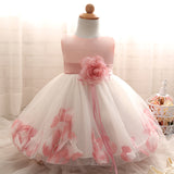 Toddler Girls Sequin Gown Dress Girls' Petal Dress Baby Toddler Princess Gown Dress