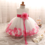 Toddler Girls Sequin Gown Dress Girls' Petal Dress Baby Toddler Princess Gown Dress
