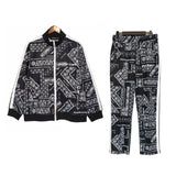 Palm Angels Sweatshirts Leisure Sports Suit for Men and Women Loose Jacket Coat