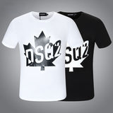 Dsq2 T Shirt Casual Sports Printed Short Sleeve Summer Men