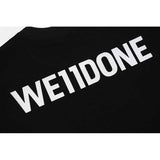 We11 Done T Shirts We11done Letter Printing Men's and Women's Same Casual