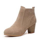 Nude Strappy Block Heels