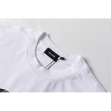 We11 Done T Shirt Sunglasses Bear Pattern Men's and Women's Same Casual