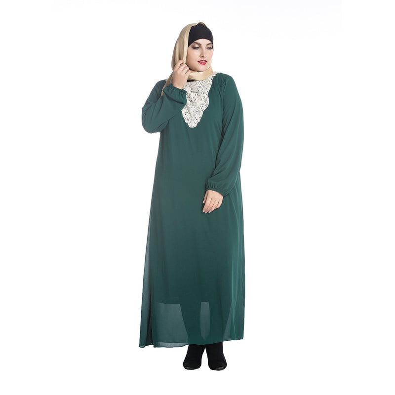 Muslim Women Stylish Kashibo Abaya Muslim Ladies Long Gown Islamic Clothing Jilbab Jalabiya Fashion Robe Plus Size Long Sleeve Dress Women