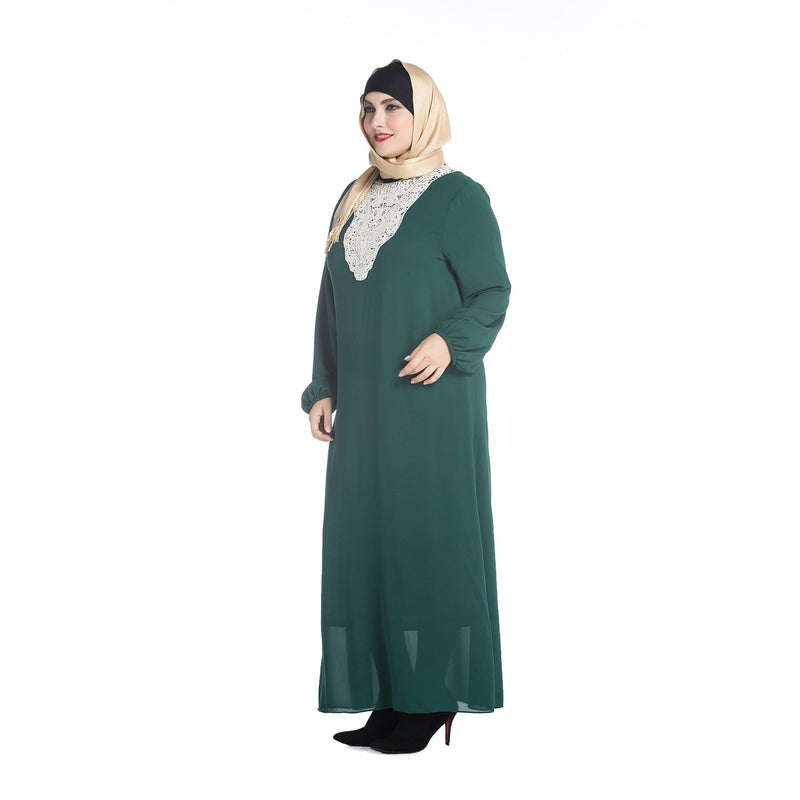 Muslim Women Stylish Kashibo Abaya Muslim Ladies Long Gown Islamic Clothing Jilbab Jalabiya Fashion Robe Plus Size Long Sleeve Dress Women