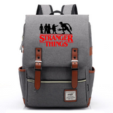 Stranger Things Backpack Cartoon Youth Student Schoolbag Men's and Women's Casual Backpack