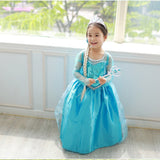 Halloween Frozen Dress Toddler Frozen Snow Queen Princess Elsa Dress Elsa Gown Dress