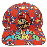 Mario Hat Cartoon Animation Peripheral Embroidered Hip Hop Baseball Cap