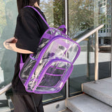 Clear Backpack Fashion Transparent Backpack