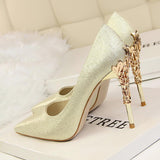 nude heels for wedding
