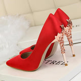 nude heels for wedding