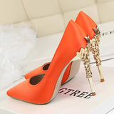 nude heels for wedding
