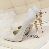 nude heels for wedding