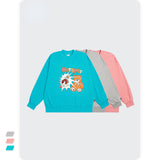 Preppy Aesthetic Sweatshirt Men's Autumn Retro Sweater