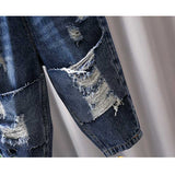 Toddler Boys Pants Boys' Jeans Spring and Autumn Loose Hole