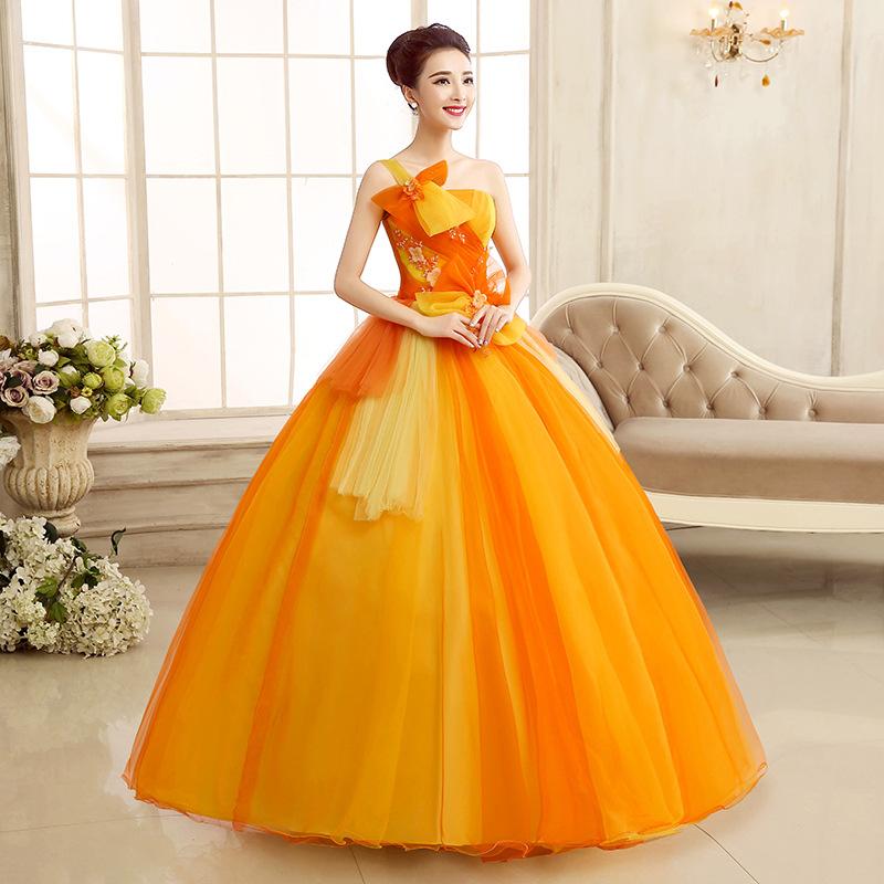 Women's Evening Dress Ball Gown Princess Quinceanera Wedding Dresses Tube Top Long Performance Costume Tulle Tutu Dress