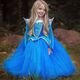 Girl Dress Frozen Dress Cartoon Princess Dress