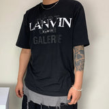 Gallery Dept Gallery Dept Printed Casual Versatile Couple Short Sleeve T-shirt