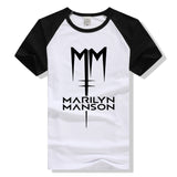 Marilyn Manson T Shirt Marilyn Manson Printed Loose T Shirt Men