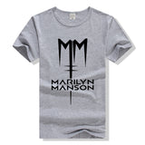 Marilyn Manson T Shirt Marilyn Manson Printed Loose T Shirt Men