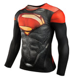 Marvel T Shirt Summer Long-Sleeve Quick Drying Clothes Tights